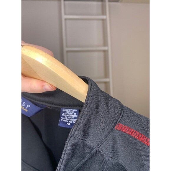 Cincinnati Bearcats Jacket Mens XL Black Vesi Quarter Zip Long Sleeve Mock Neck - Picture 4 of 5